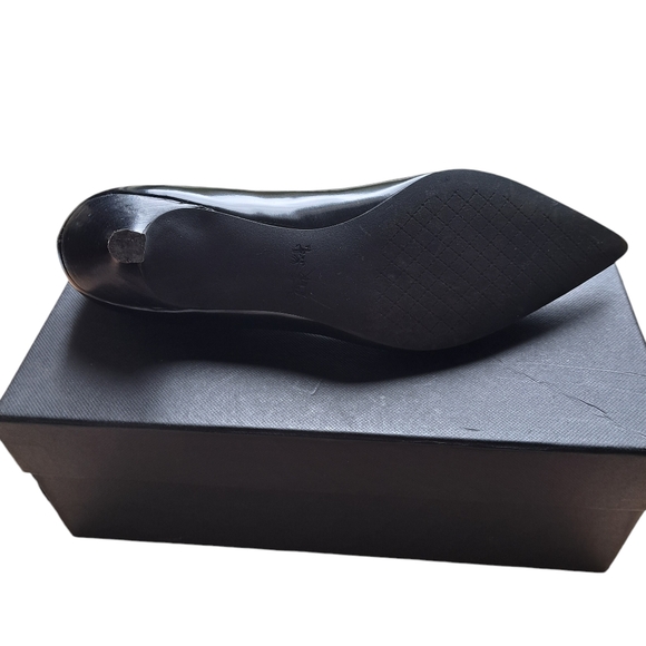 COACH UNI PUMP KITTEN HEELS. - Picture 6 of 8